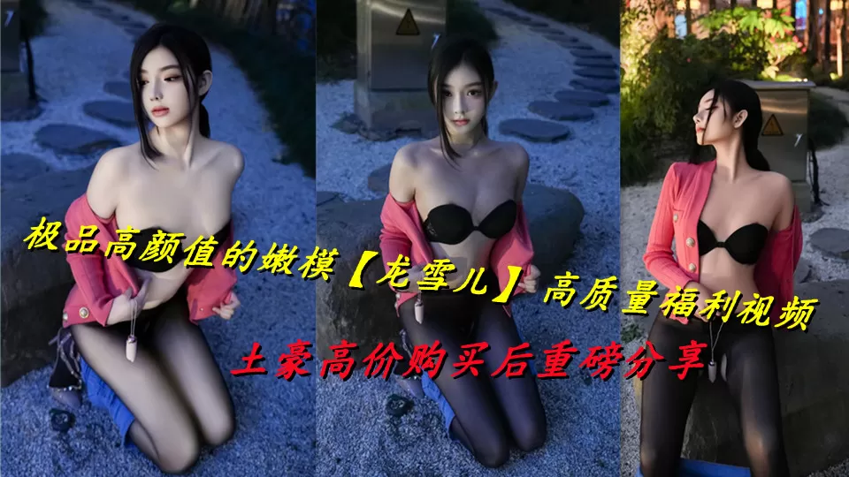 极品高颜值的嫩模【龙雪儿】 高质量福利视频,土豪高价购买后重磅分享